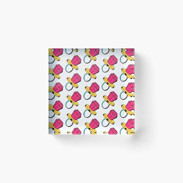 Item preview, classic pink 90s candy pattern pack designed and sold by stickers-packs.