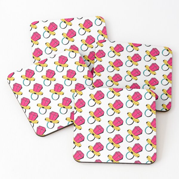 Item preview, classic pink 90s candy pattern pack designed and sold by stickers-packs.