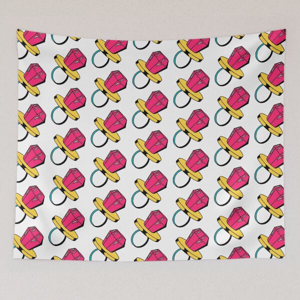 Item preview, classic pink 90s candy pattern pack designed and sold by stickers-packs.