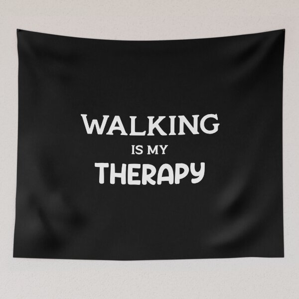 Item preview, Walking is my therapy designed and sold by TheMattDesigns.