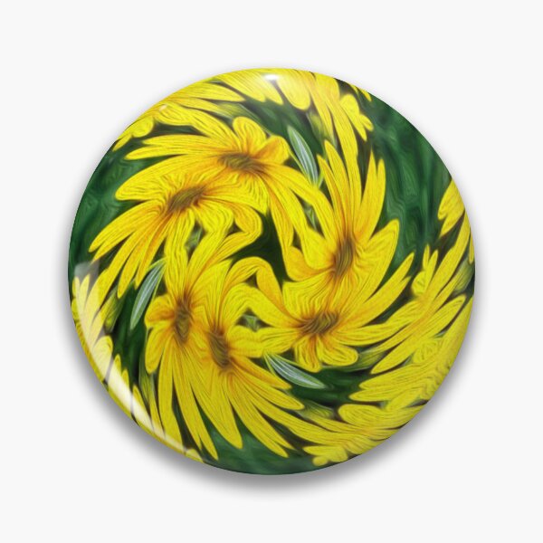 Item preview, Pretty yellow daisy pattern designed and sold by Patternflower.