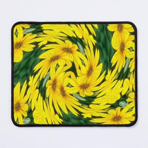 Item preview, Pretty yellow daisy pattern designed and sold by Patternflower.