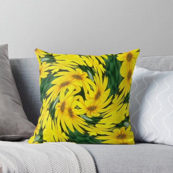 Item preview, Pretty yellow daisy pattern designed and sold by Patternflower.