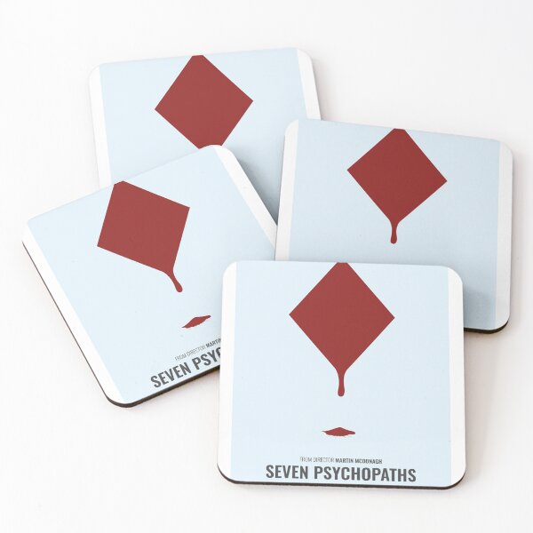 Item preview, Seven Psychopaths Film Art Poster designed and sold by brushjckuker.