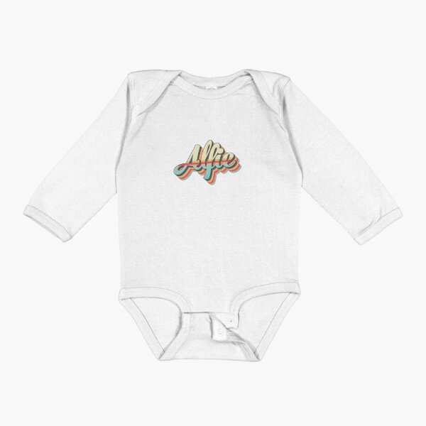 Item preview, Alfie name - cool 70s retro font surf style design designed and sold by NameTheory.