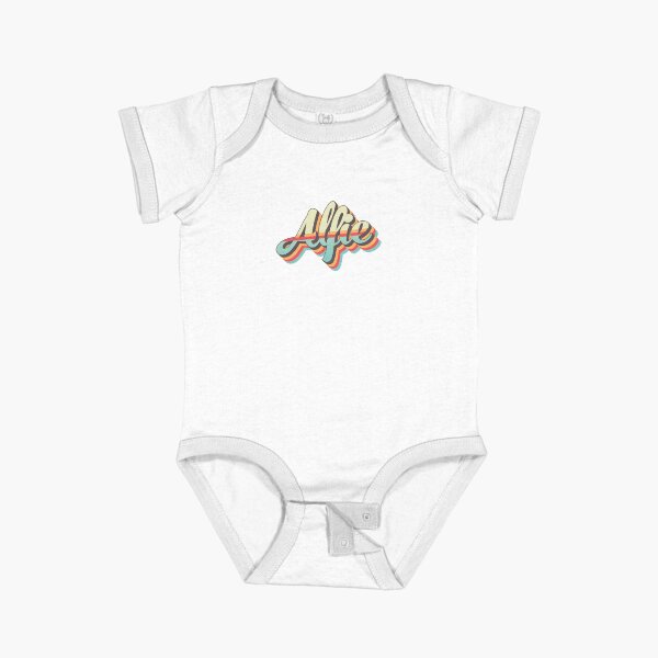 Item preview, Alfie name - cool 70s retro font surf style design designed and sold by NameTheory.