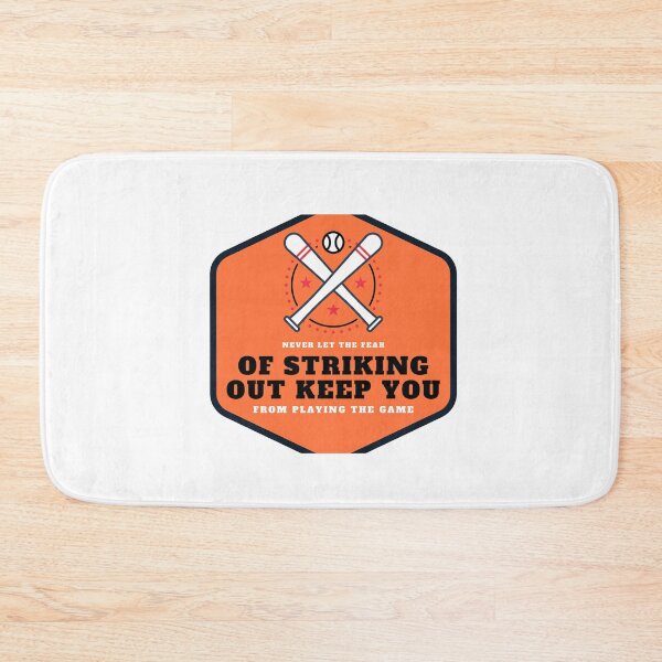 Item preview, Never let the fear of striking out keep you from playing the game designed and sold by afrizalstore.