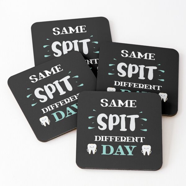 Item preview, Same Spit Different Day funny tshirt gift idea for dentist gift for dental assistant designed and sold by GhostAmine.