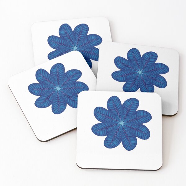 Item preview, Blue flower designed and sold by AndreaCostanza.