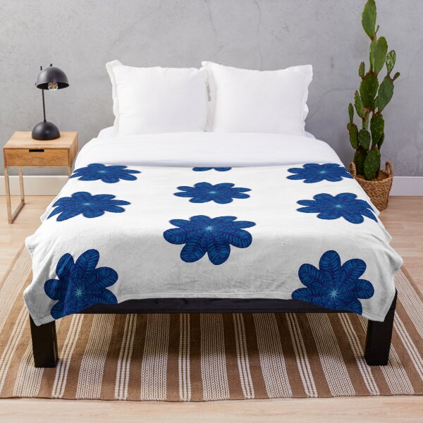 Item preview, Blue flower designed and sold by AndreaCostanza.