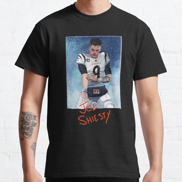 Cincinnati Bengals T Shirt Joe Burrow NFL Football Funny Black Vintage Gift  Fan