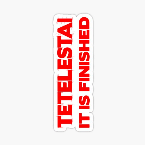 Artikel-Vorschau von Tetelestai, designt und verkauft von plushism.