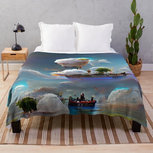 Item preview, AI Generated Art, Floating islands in the sky dreamscape designed and sold by ACC .