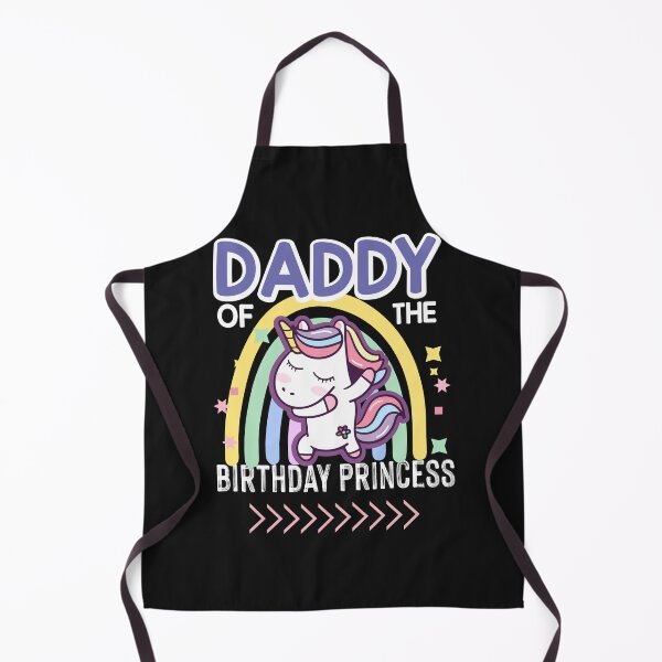 Item preview, Daddy Of The Birthday Princess Cute Unicorn designed and sold by BhavyaBathla.