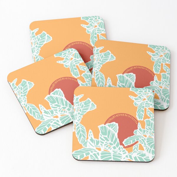 Item preview, Sunset and vegetation designed and sold by DHÉNAË.