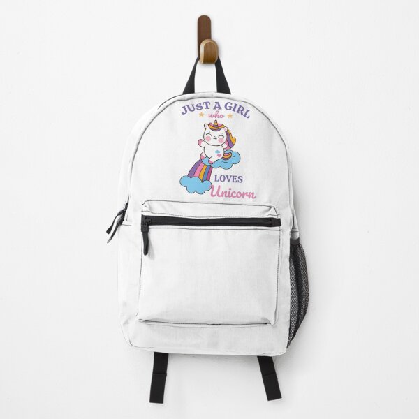 Item preview, just a girl who loves unicorn A for little kids Adley designed and sold by Rose-Ruland.
