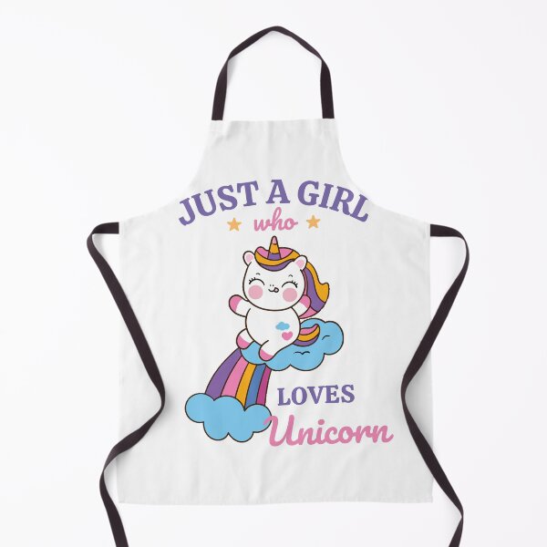 Item preview, just a girl who loves unicorn A for little kids Adley designed and sold by Rose-Ruland.