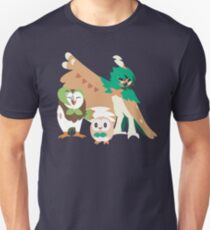 Rowlet Dartrix Decidueye - Pokemon Unisex T-Shirt