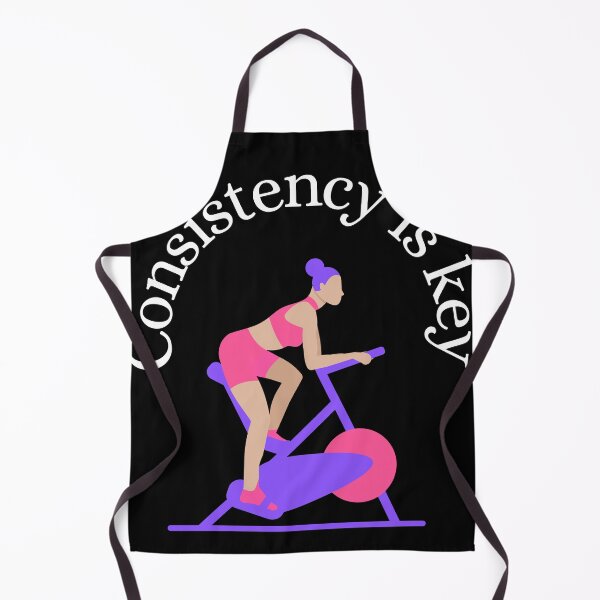 Item preview, consistency is key girl on bike designed and sold by Talitha Marya.