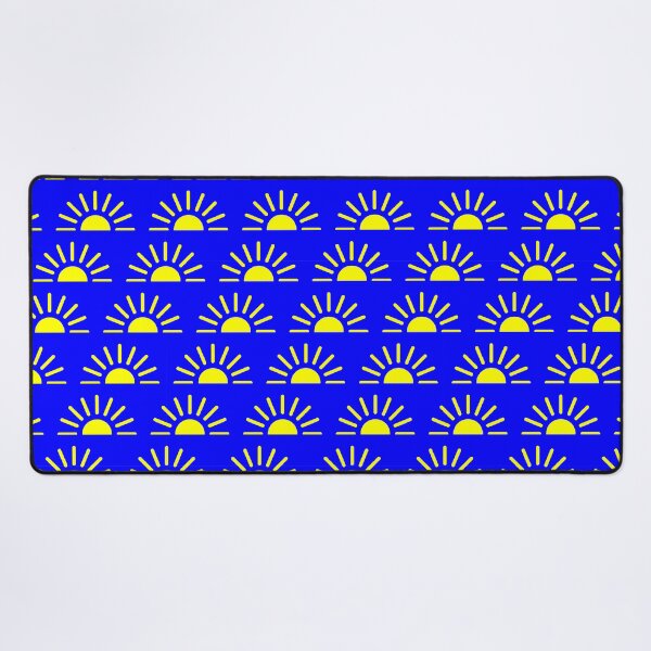 Item preview, Sun seamless pattern with colors of Ukrainian flag. designed and sold by nsKov.