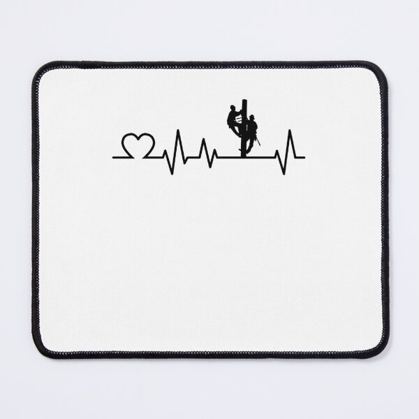 Item preview, Mains Electrician Heartbeat Electrician Gift designed and sold by madgrfx.