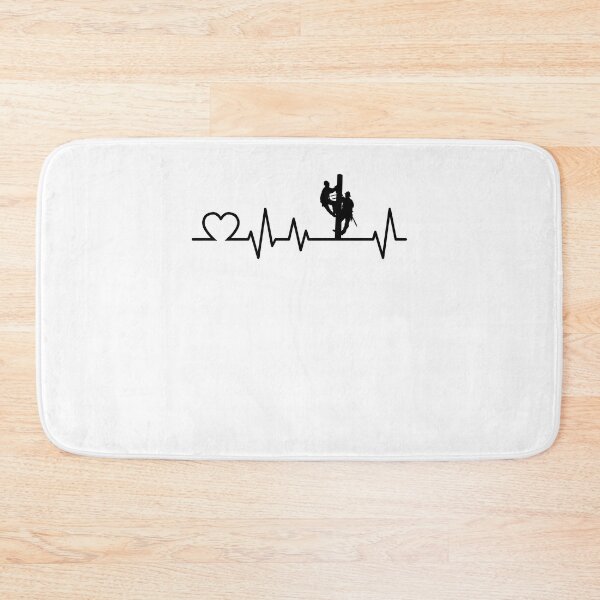 Item preview, Mains Electrician Heartbeat Electrician Gift designed and sold by madgrfx.