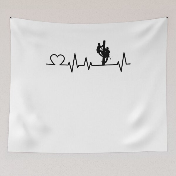 Item preview, Mains Electrician Heartbeat Electrician Gift designed and sold by madgrfx.