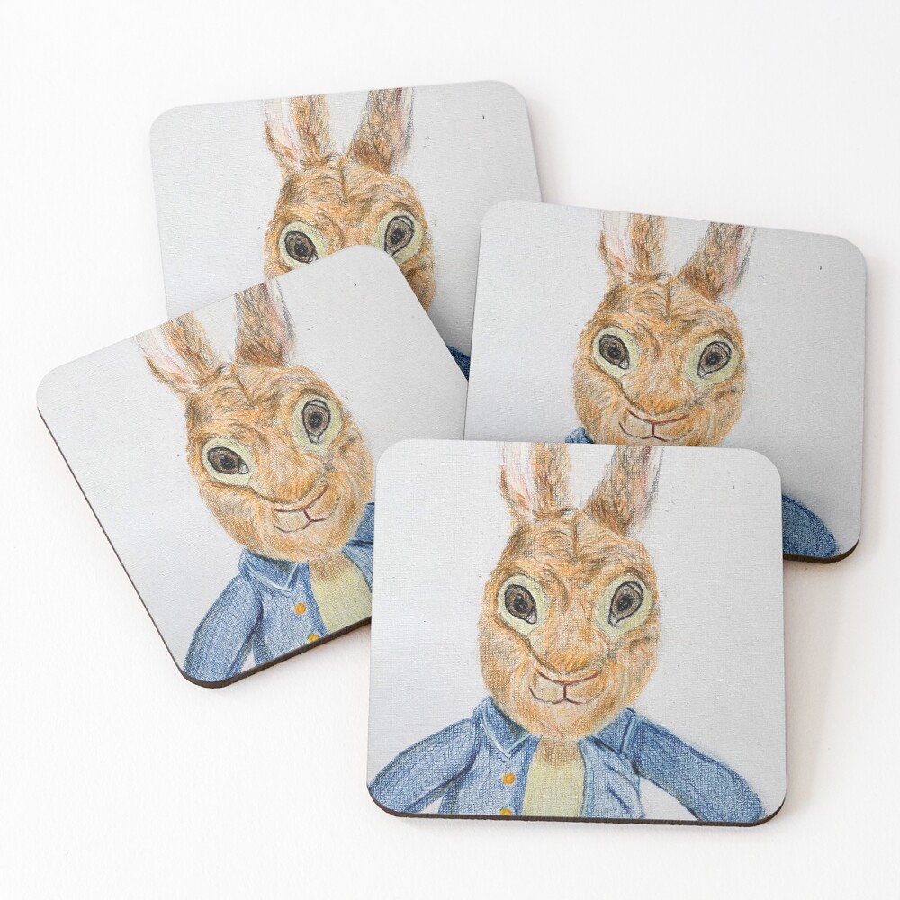 Item preview, Coasters (Set of 4) designed and sold by Bekiwool.