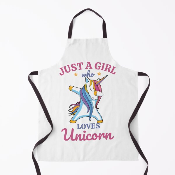 Item preview, just a girl who loves unicorn A for little kids Adley designed and sold by Rose-Ruland.