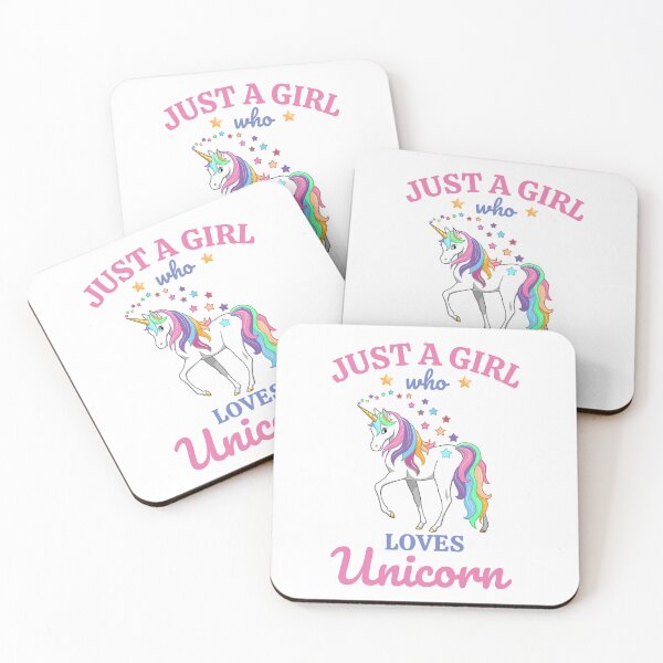 Item preview, just a girl who loves unicorn A for little kids Adley designed and sold by Rose-Ruland.