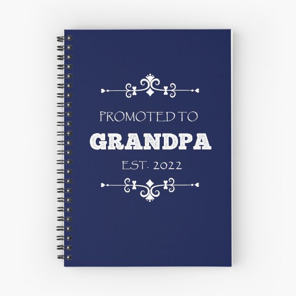 Item preview, PROMOTED TO GRANDPA EST. 2022 designed and sold by Danicus666.