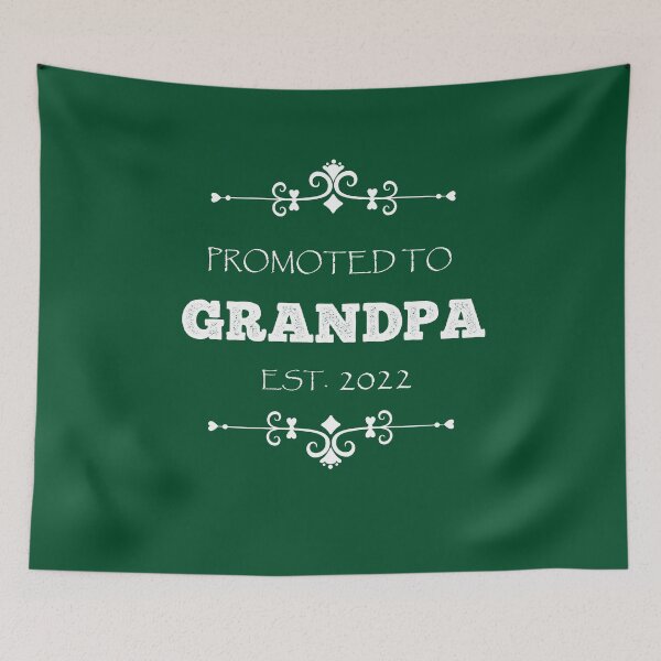 Item preview, PROMOTED TO GRANDPA EST. 2022 designed and sold by Danicus666.