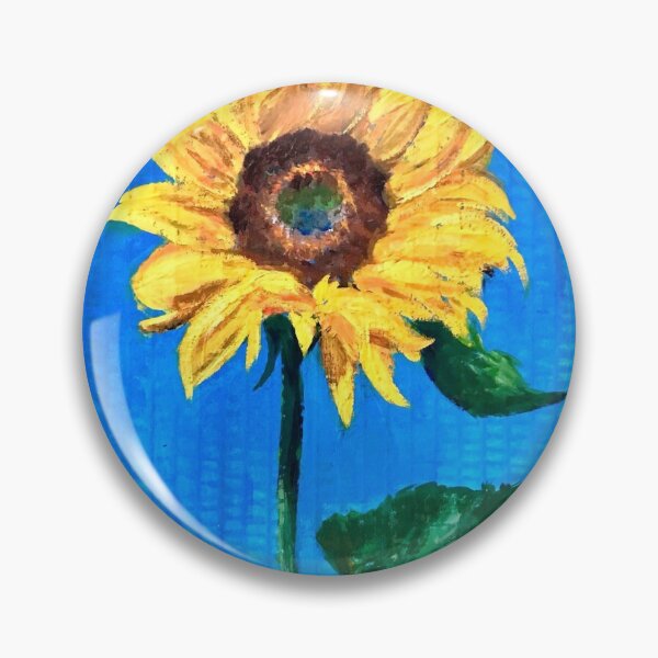 Item preview, Cuadro de girasol amarillo designed and sold by Bekiwool.