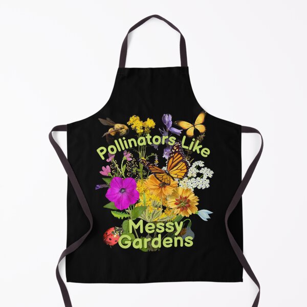 Item preview, Pollinators Like Messy Gardens Colorful Design designed and sold by EarthArtDesigns.