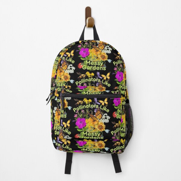 Item preview, Pollinators Like Messy Gardens Colorful Design designed and sold by EarthArtDesigns.