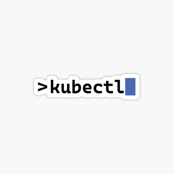 Item preview, Tech: kubectl (Center Aligned) (Jumbo) designed and sold by SCRAPPE.