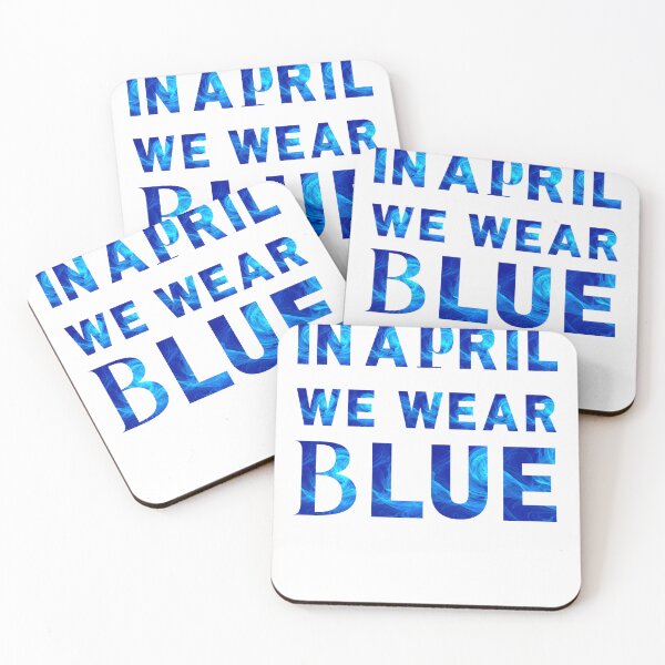 Item preview, In April I wear Blue For My Son Autism Awareness In April We Wear Blue Essential Stickers designed and sold by Dragsma ⭐⭐⭐⭐⭐.