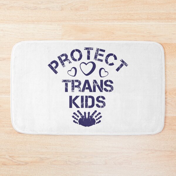Item preview, Protect Trans Kids Violet Colour Text designed and sold by Design-Maniya.