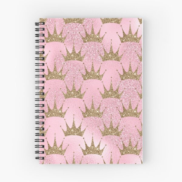 Item preview, Pink Mermaid Crown Glitter Effect Pattern designed and sold by Smithy Cottage Studios.