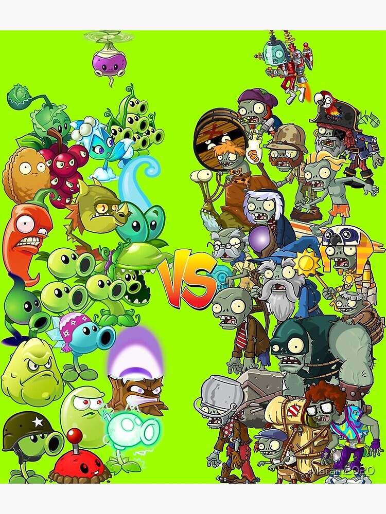 Plants vs zombies 2 Poster Premium Matte Vertical Poster sold by ...