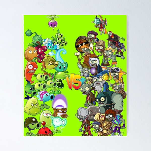 Poster PLANTS VS ZOMBIES - characters | Wall Art, Gifts & Merchandise 