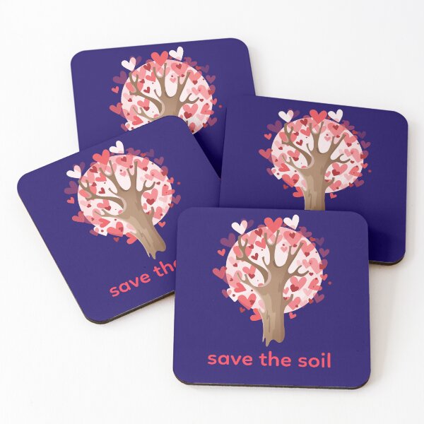Item preview, Save The Soil. Love From Trees Nature Lover designed and sold by Rebel-Design.