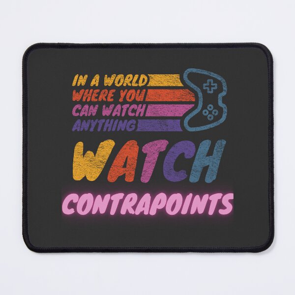 Item preview, Watch Contrapoints twitch streamer youtuber designed and sold by LAST WEEK'S STOLEN AESTHETICS.