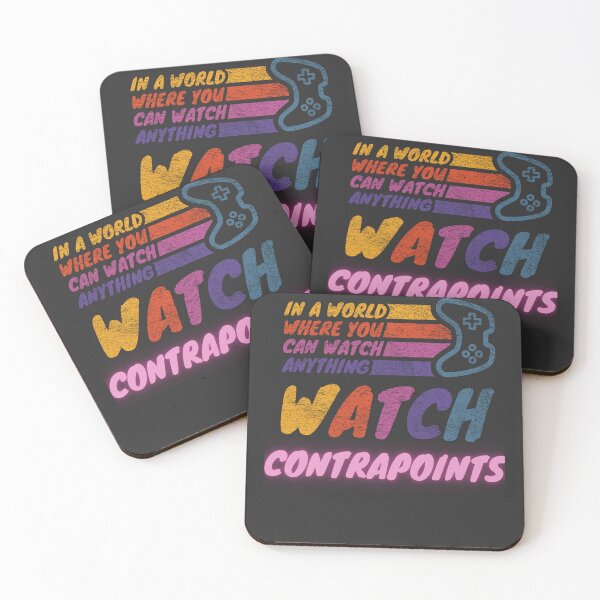 Item preview, Watch Contrapoints twitch streamer youtuber designed and sold by LAST WEEK'S STOLEN AESTHETICS.