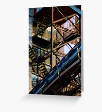 Escher Staircase Greeting Card