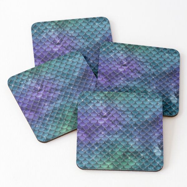 Item preview, Mermaid Scales Pattern designed and sold by Smithy Cottage Studios.