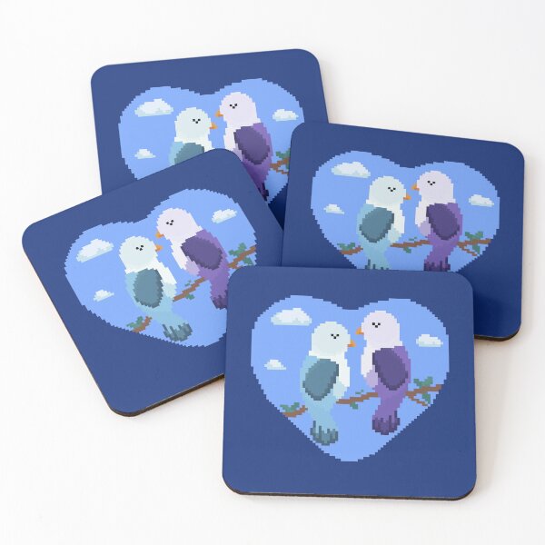 Item preview, Lovebirds designed and sold by katnanigans.