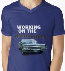 Supernatural / Bob Seger Lyric Graphic Men's V-Neck T-Shirt