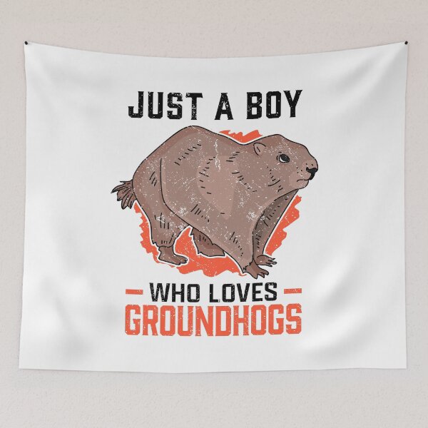 Item preview, Groundhog boy loves ground squirrels designed and sold by madgrfx.