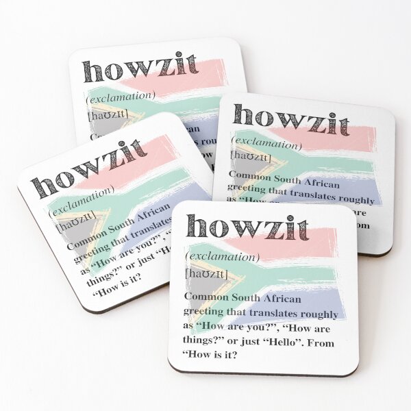 Item preview, Howzit designed and sold by MerWishes.